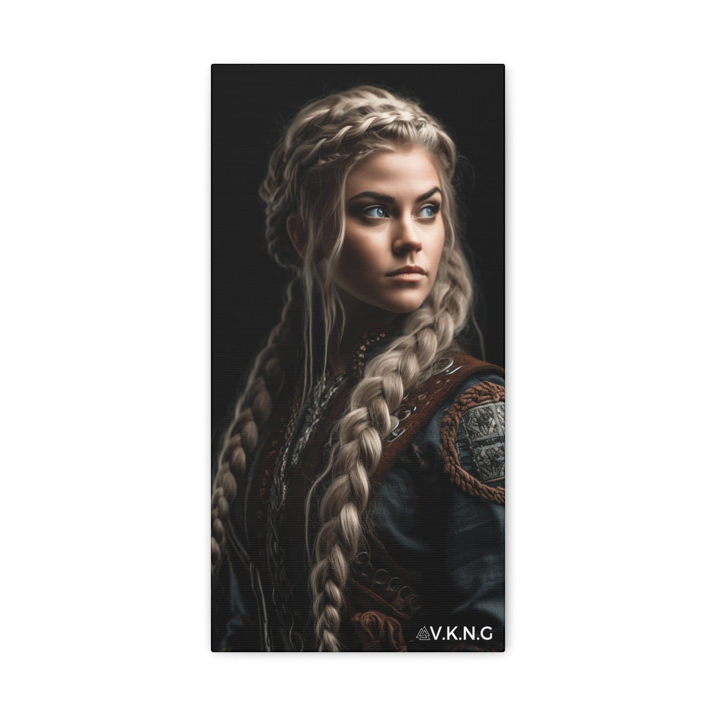Printify Canvas Canva 9:16 Viking woman V3