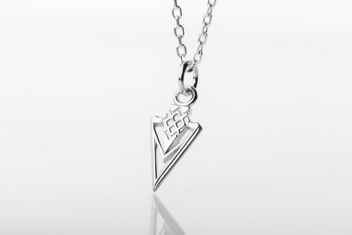 vkngjewelry Pendant Gungnir Spear Silver Pendant