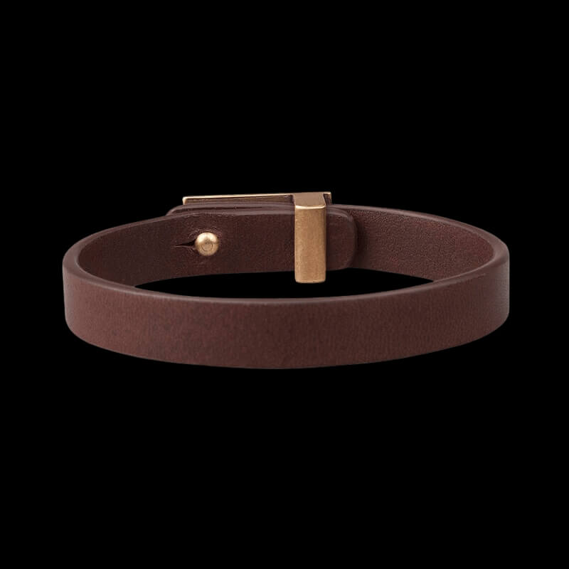 vkngjewelry Bracelet Leather Midgard Viking Bracelet