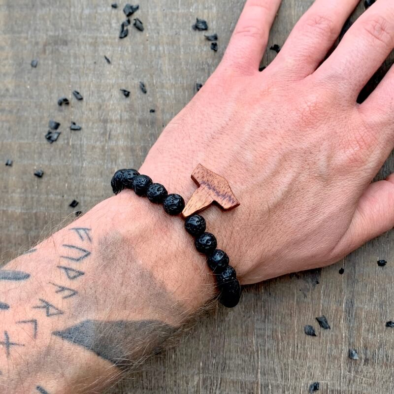 vkngjewelry Bracelet Mjolnir Bracelet Style 2