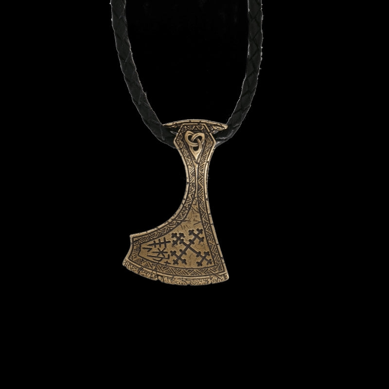 vkngjewelry Pendant Perun’s Axe Bronze Pendant