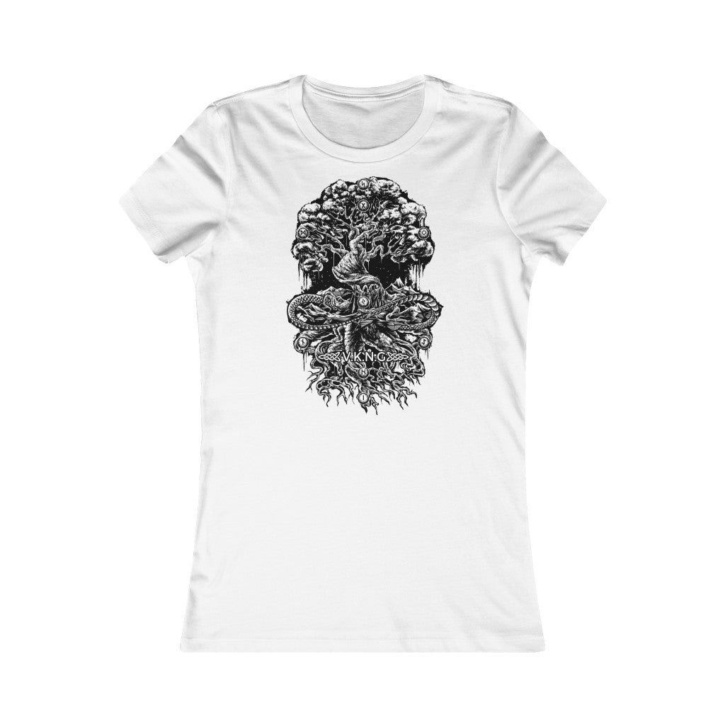 Printify T-Shirt YGGDRASIL V.K.N.G™ T-shirt Girly Cut