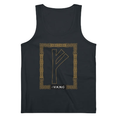 Printify Tank Top Fehu Rune Norse V.K.N.G™ Tank top