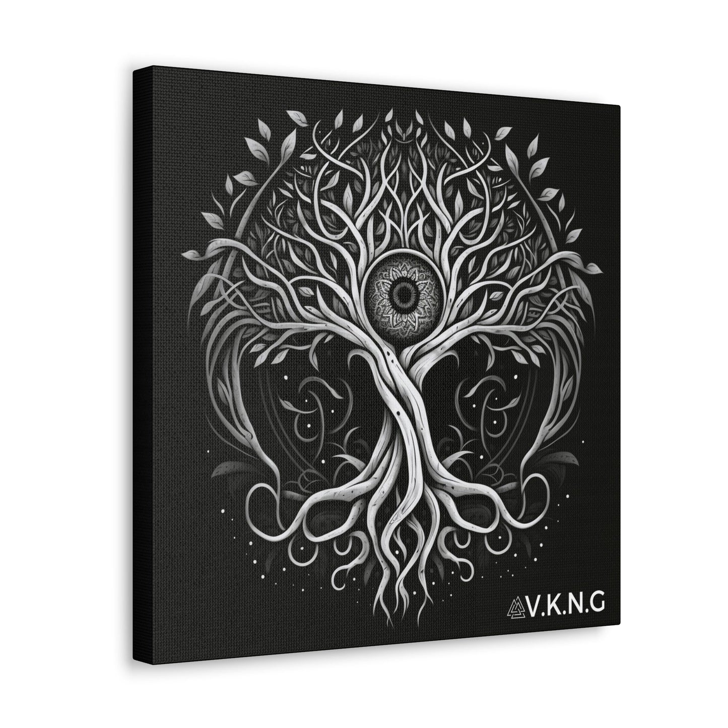 Printify Canvas Canva 1:1 Yggdrasil And Odin Eye
