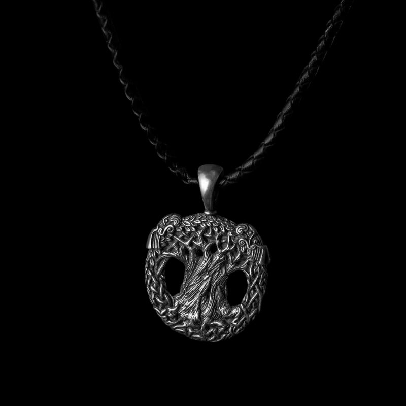 vkngjewelry Pendant Ravens Yggdrasil Necklace