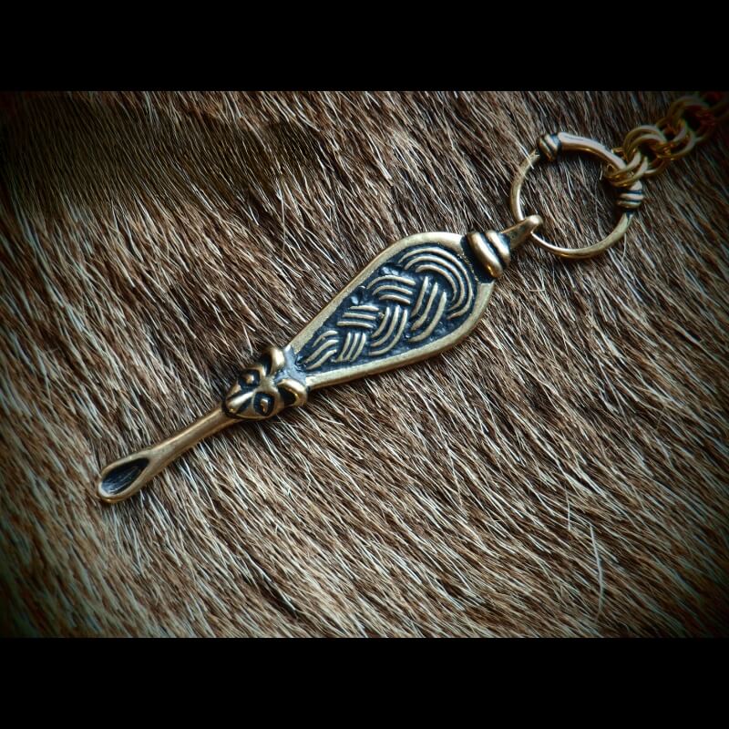 vkngjewelry Pendant Scandinavian Ear Spoon Pendant