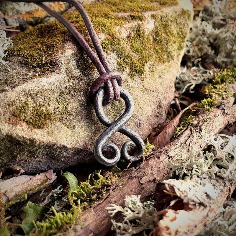 vkngjewelry Pendant Smooth Troll Cross Pendant