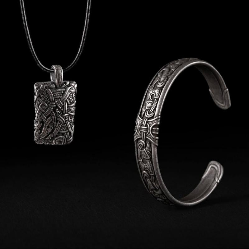 vkngjewelry Necklace Sterling Silver Snake Chain Mail 1,5mm