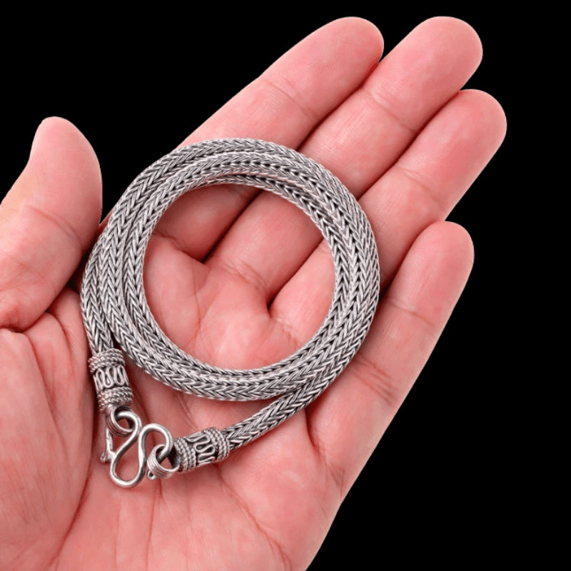 vkngjewelry Pendant Asgard King Chain 5mm Silver Sterling