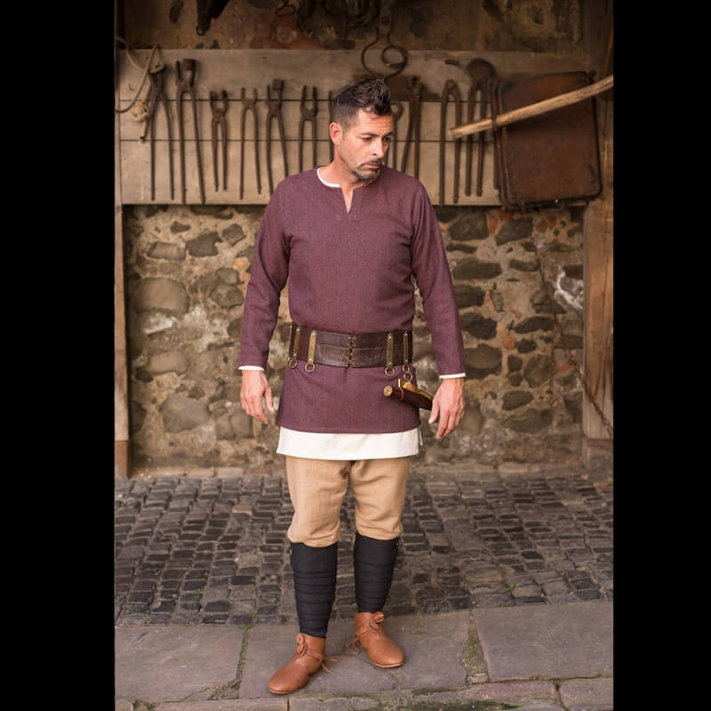 vkngjewelry Apparel & Accessories Herringbone Woven Tunic Tyr