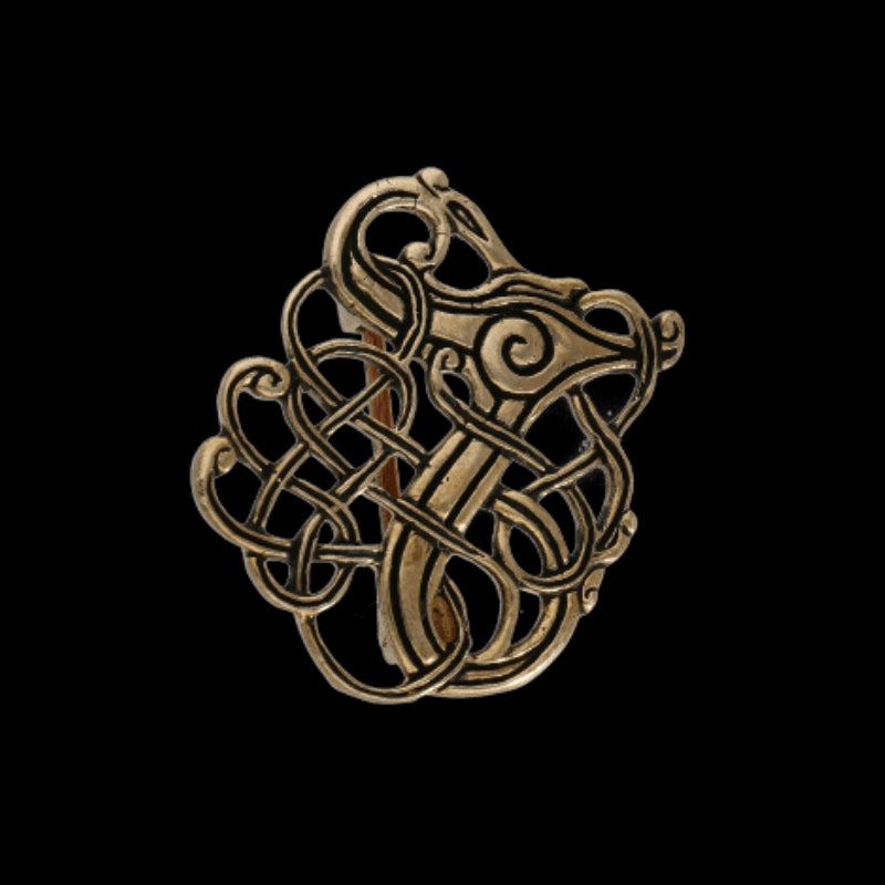 vkngjewelry brooch Brooch of Lindholm Hill Bronze