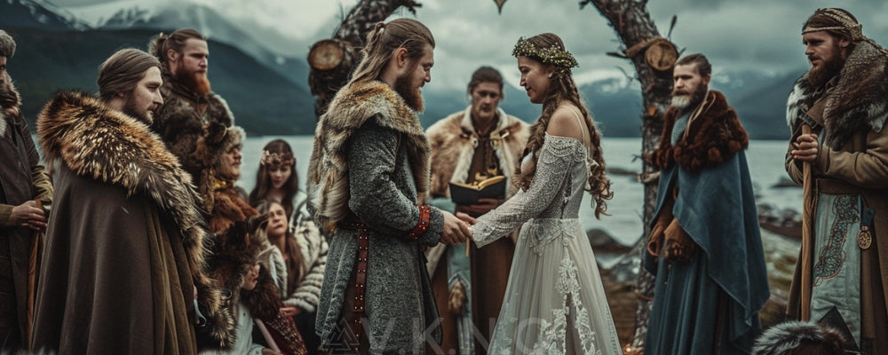 Love and marriage in the time of the Vikings : customs, traditions, and ceremonies