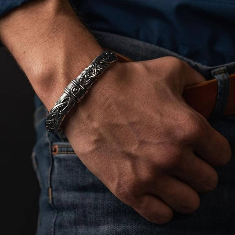 Engraved Viking Armrings — Personalised Norse Torcs | VKNG