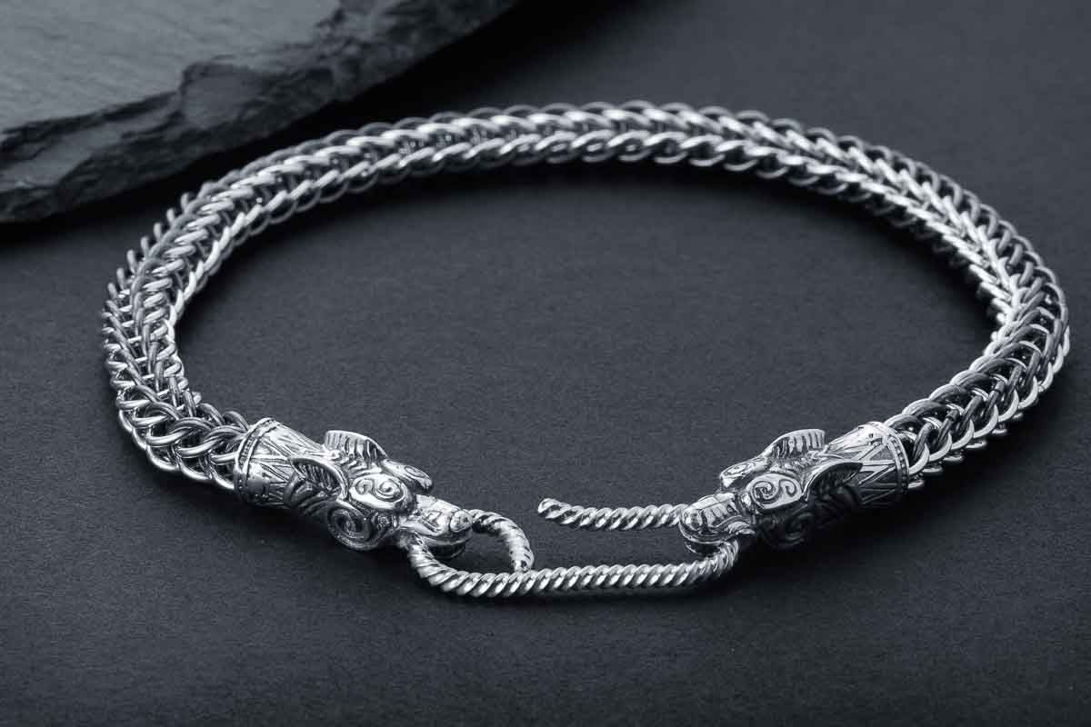 Silver Viking Bracelets — Handcrafted 925 Sterling Norse Armrings & Cuffs | VKNG