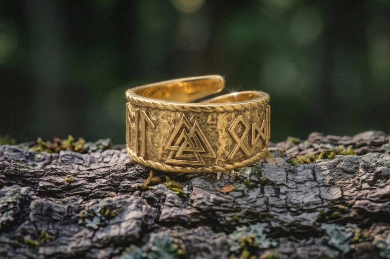 Gold Viking Rings — Handcrafted Norse Jewelry | VKNG