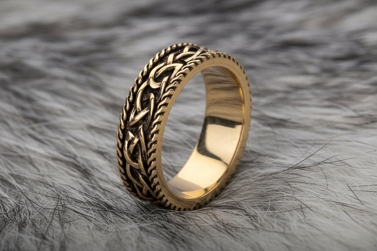 Bronze & Brass Viking Rings — Handcrafted Norse Rings | VKNG