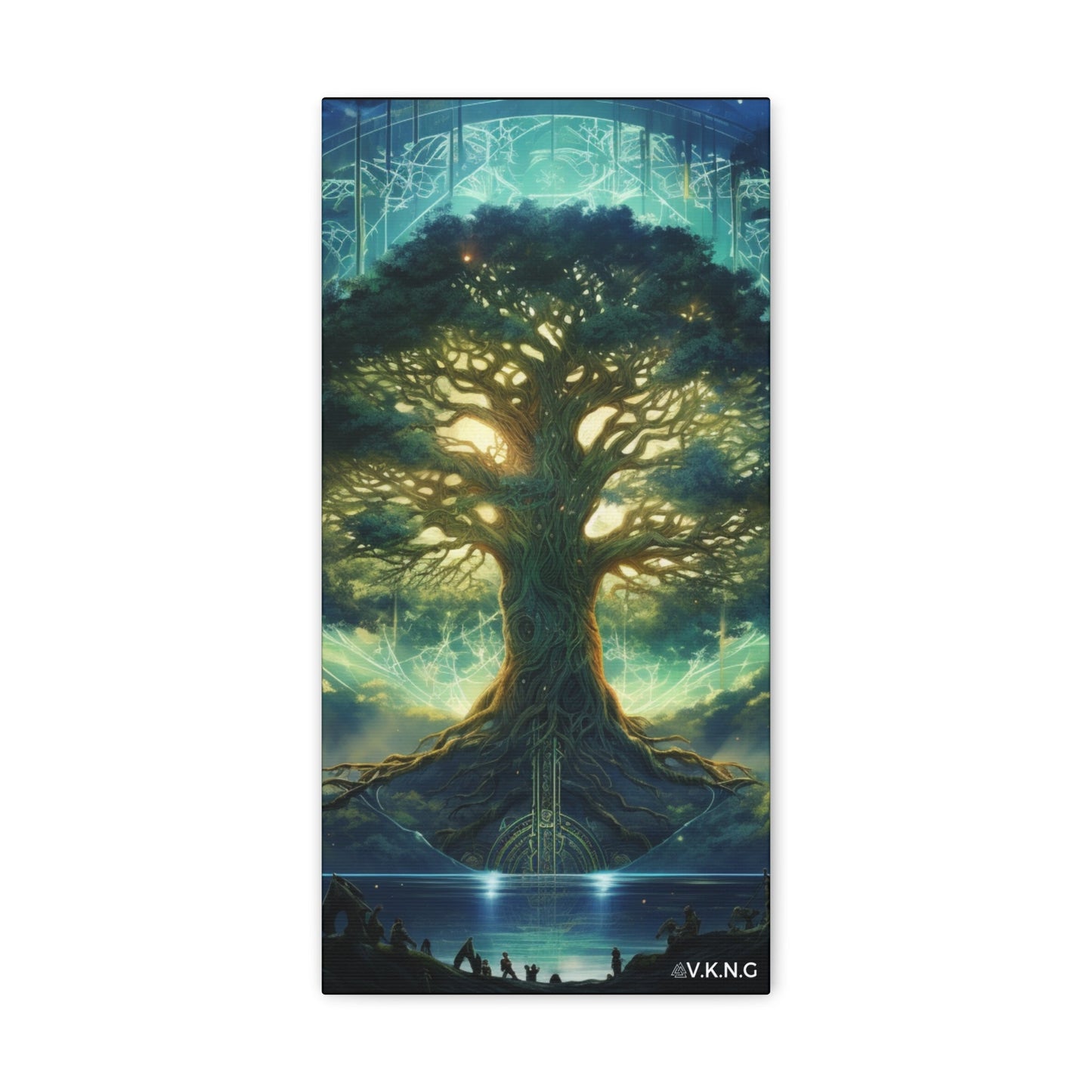 Printify Canvas 9:16 Yggdrasil Design