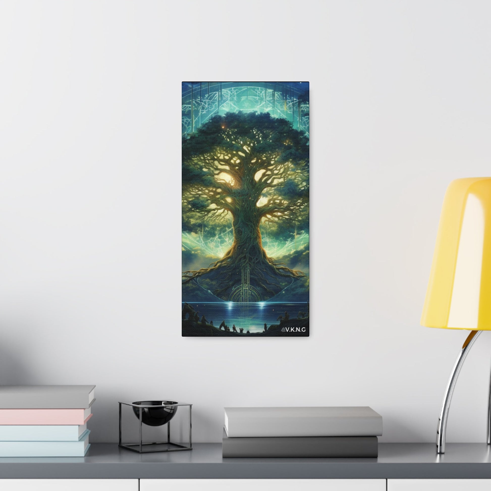 Printify Canvas 9:16 Yggdrasil Design