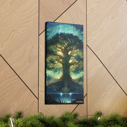 Printify Canvas 9:16 Yggdrasil Design