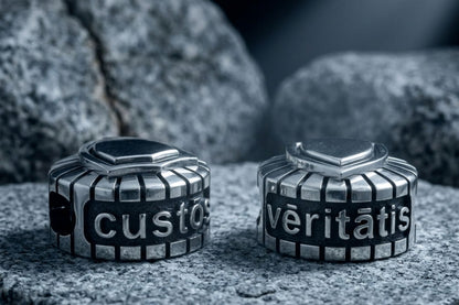 vkngjewelry Bracelet 925 Silver Bracelet of the Noble One – Silent Oath of Truth