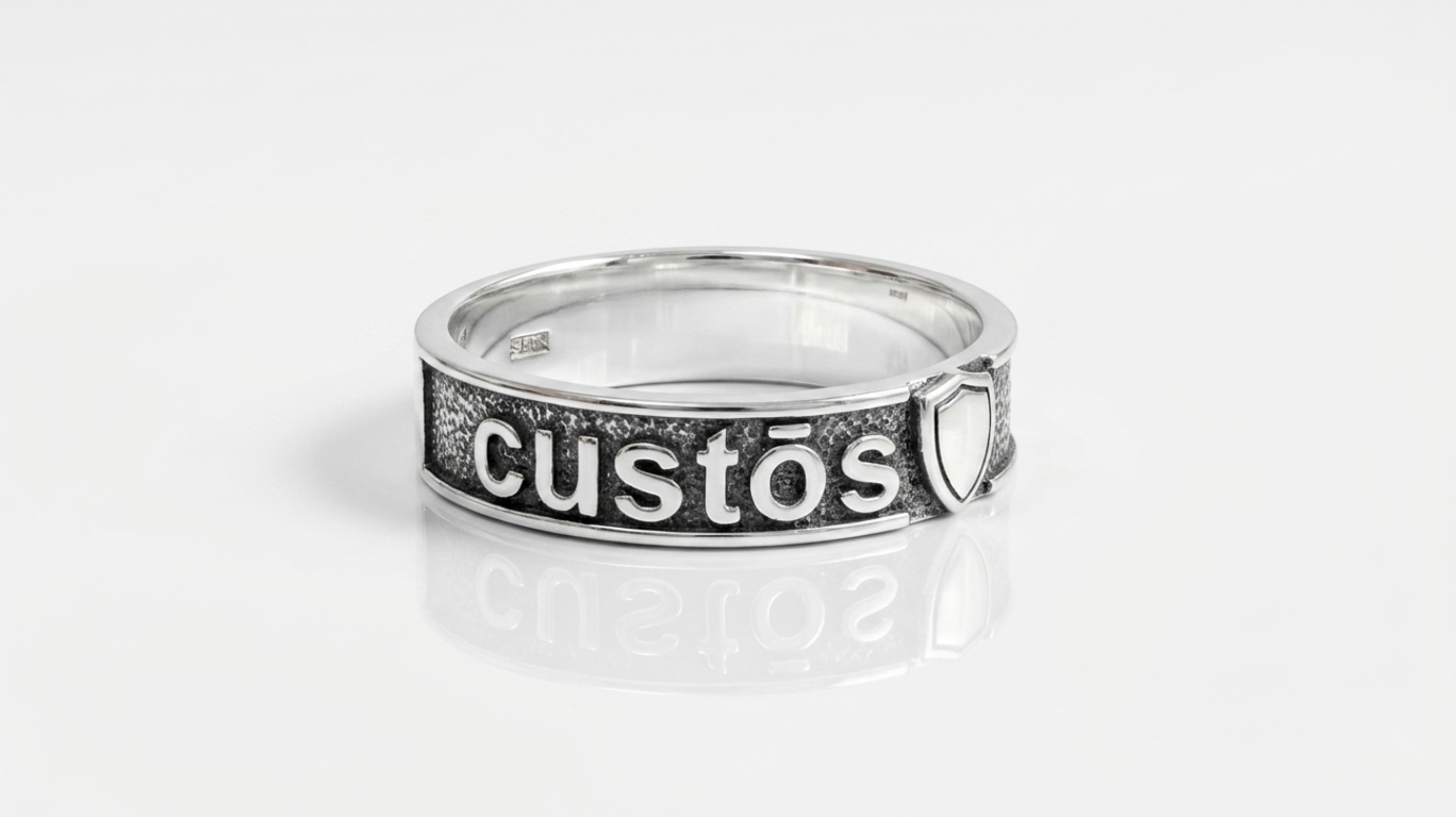vkngjewelry Ring 925 Silver Ring of the Noble One – Guardian of Truth