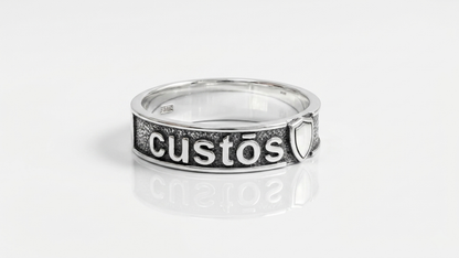 vkngjewelry Ring 925 Silver Ring of the Noble One – Guardian of Truth