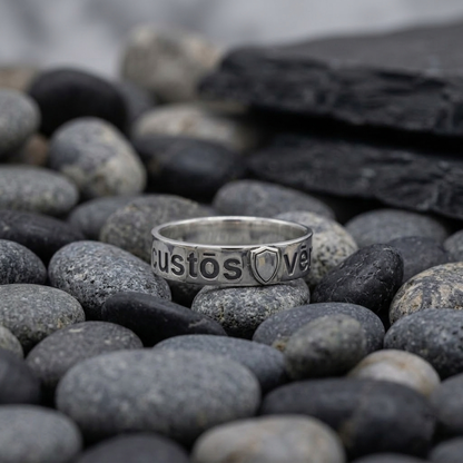 vkngjewelry Ring 925 Silver Ring of the Noble One – Guardian of Truth