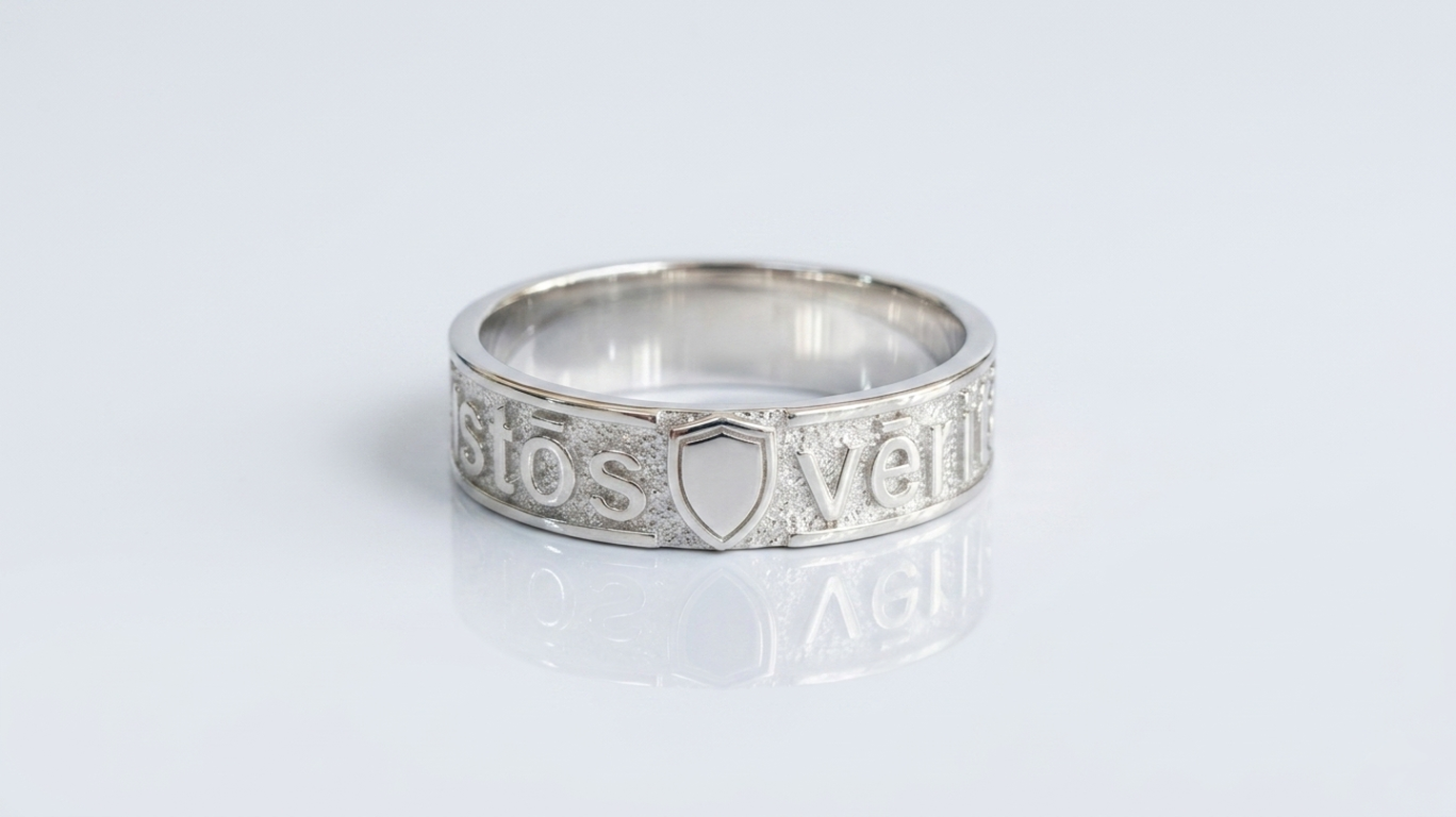 vkngjewelry Ring 925 Silver Ring of the Noble One – Guardian of Truth
