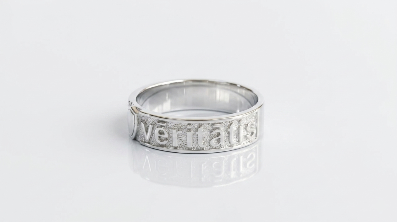 vkngjewelry Ring 925 Silver Ring of the Noble One – Guardian of Truth