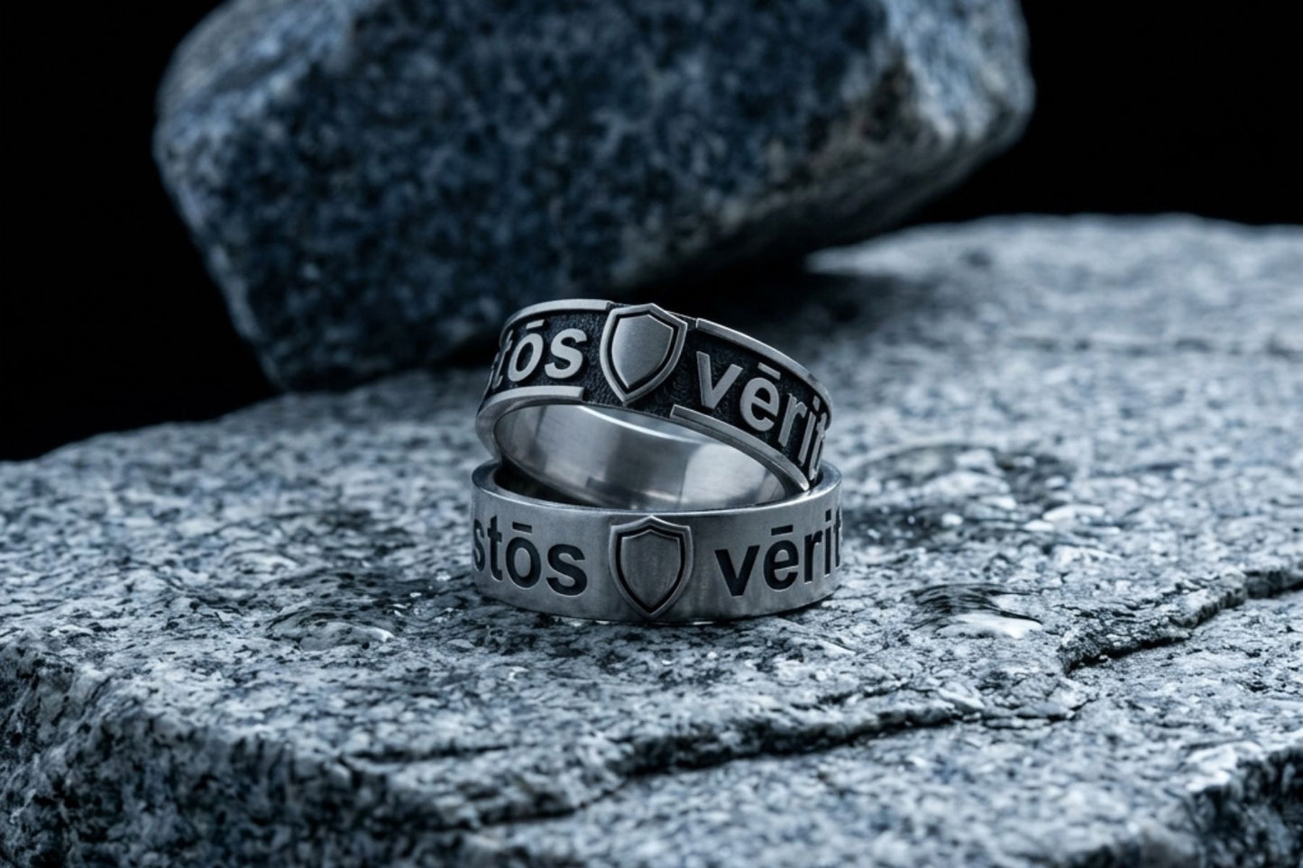 vkngjewelry Ring 925 Silver Ring of the Noble One – Guardian of Truth