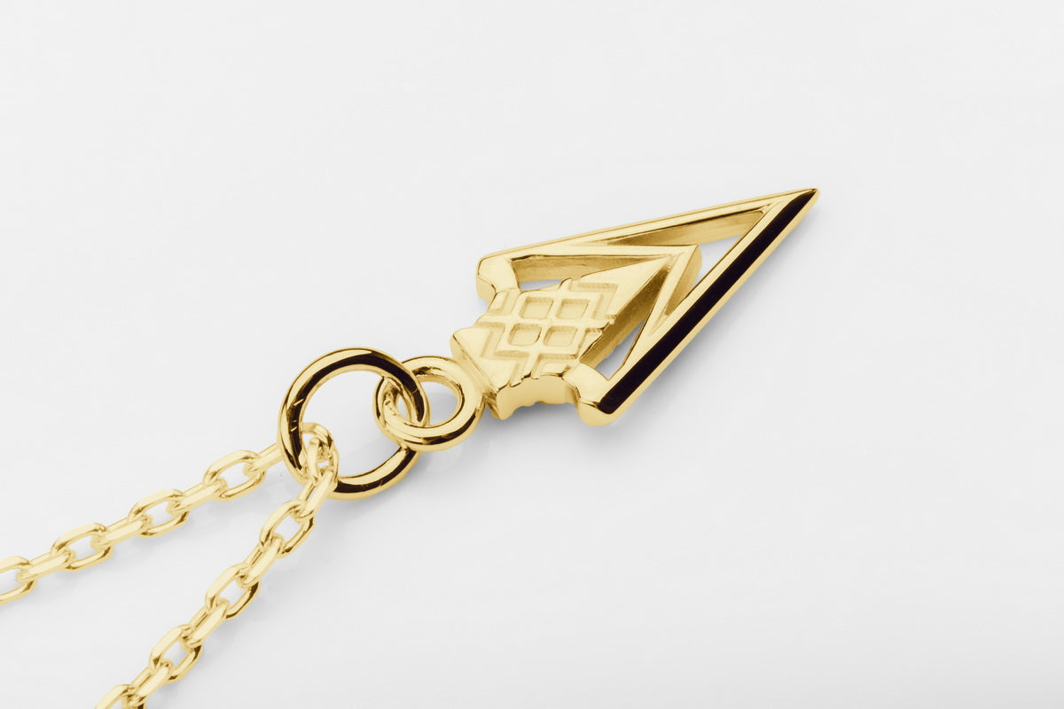 vkngjewelry Pendant Gungnir Spear Gold Pendant