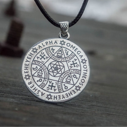 Occult Necklace Sterling Silver Handmade Jewelry