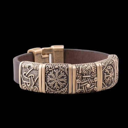 vkngjewelry Bracelet Handcrafted Andhrímnir Asgard Viking Bracelet