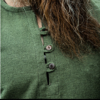 vkngjewelry Apparel & Accessories "Balduin” Viking Tunic Green