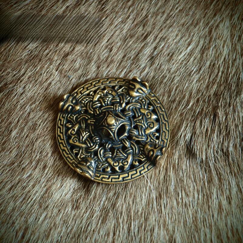 vkngjewelry brooch Birka Brooch in Borre Style