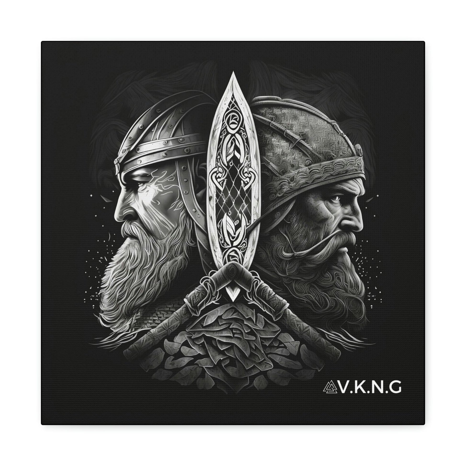 Printify Canvas Canva 1:1 Vikings_warriors_V2
