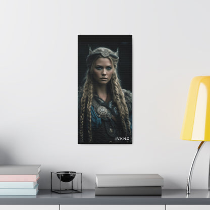 Printify Canvas Canva 9:16 Viking woman