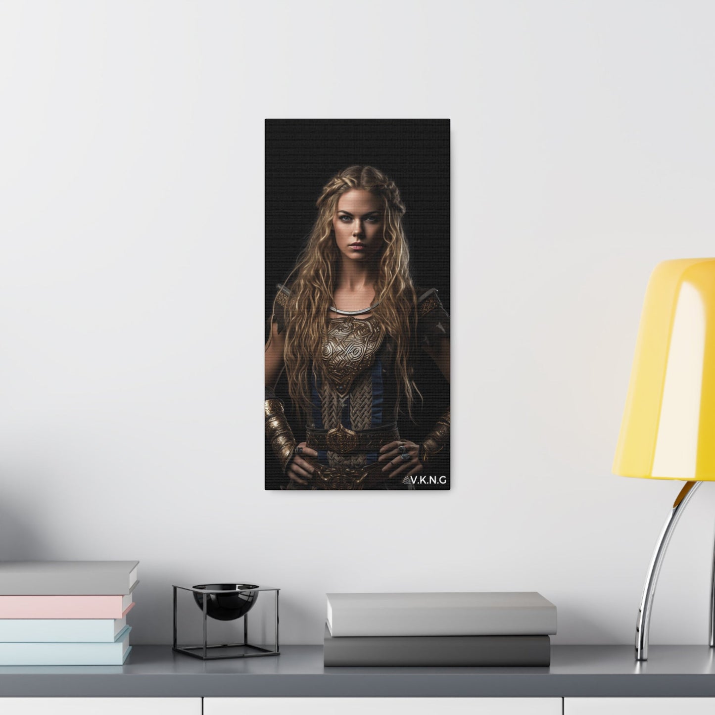 Printify Canvas Canva 9:16 Viking woman V4