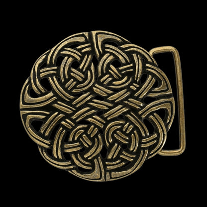 vkngjewelry Belt Buckles Hancrafted Celtic Round Belt Buckle