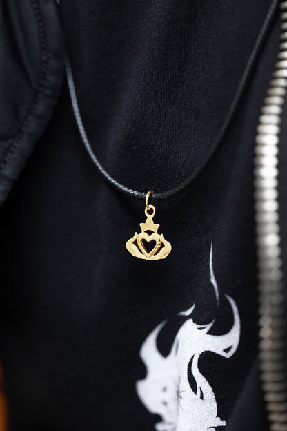 vkngjewelry Pendant Claddagh Celtic Pendant - Symbol of Love, Loyalty & Friendship V2