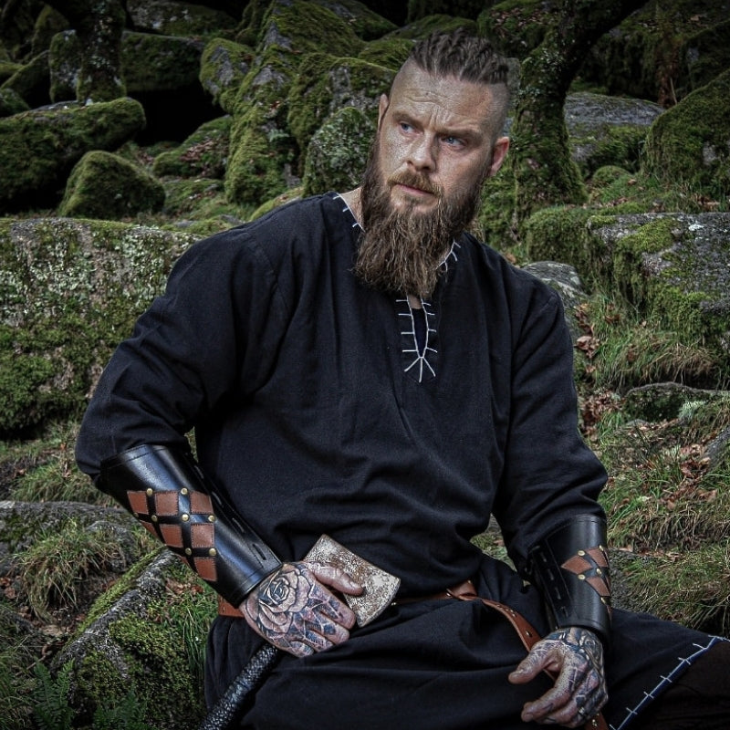 vkngjewelry Apparel & Accessories “Erwin” Viking Tunic With Embroidery