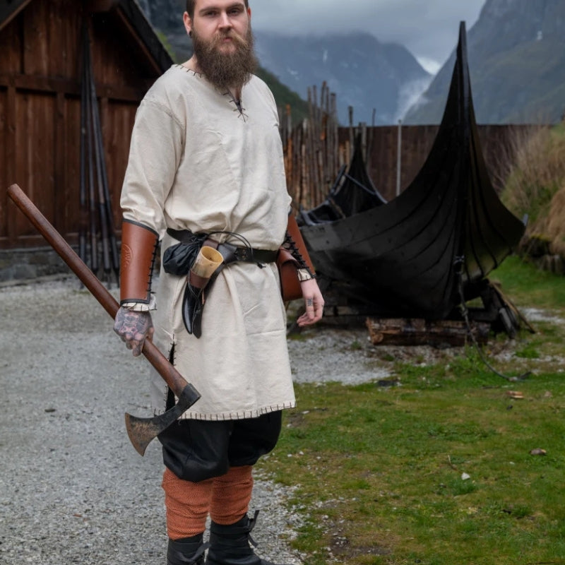 vkngjewelry Apparel & Accessories “Erwin” Viking Tunic With Embroidery