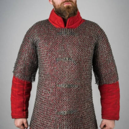 vkngjewelry armures Flatring Riveted Chainmail Haubergeon