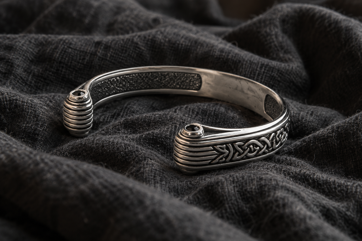 vkngjewelry Arm Ring Gaze of the Ancestors Arm Ring