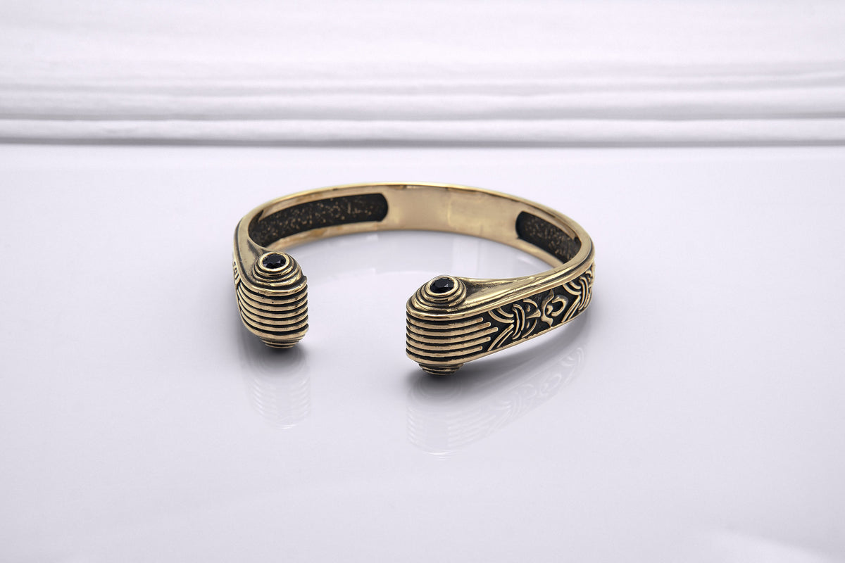 vkngjewelry Arm Ring Gaze of the Ancestors Arm Ring