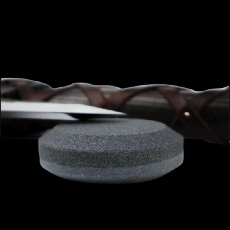 vkngjewelry hache Hand Forged Axe “OTHALA” With Leather Cover