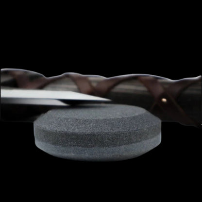 vkngjewelry hache Hand Forged Axe “OTHALA” With Leather Cover