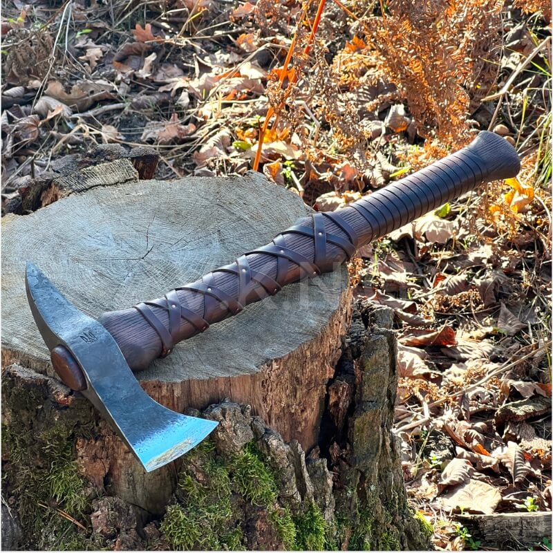 vkngjewelry hache Hand-Forged Gurons Spike Tomahawk