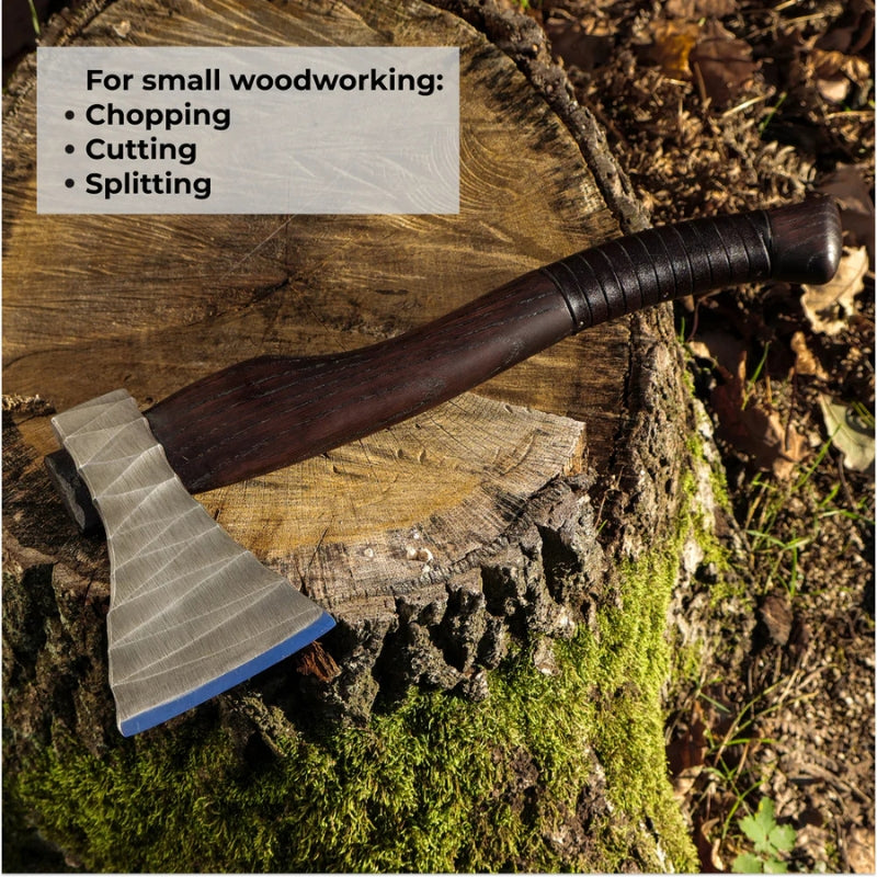 vkngjewelry hache Hand forged hatchet “Vill Gustus"