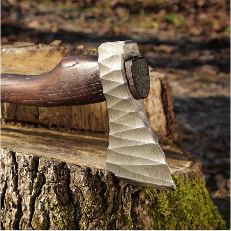 vkngjewelry hache Hand forged hatchet “Vill Gustus"